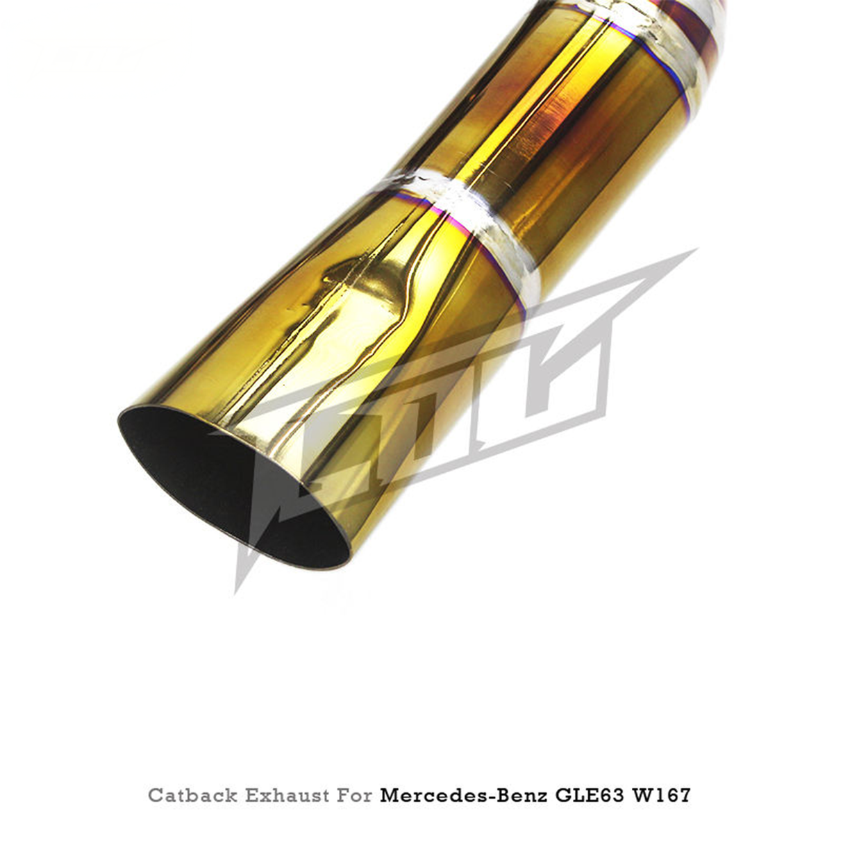 Titanium Valved Catback Exhaust System for Mercedes Benz GLE63 AMG W167 4.0T