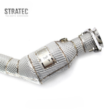 High‑Flow Catted Stainless Steel Downpipe for Jaguar F‑TYPE 3.0T
