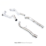 High Flow Catted T304 Stainless Downpipe for Mercedes Benz G500 W463A 4.0T