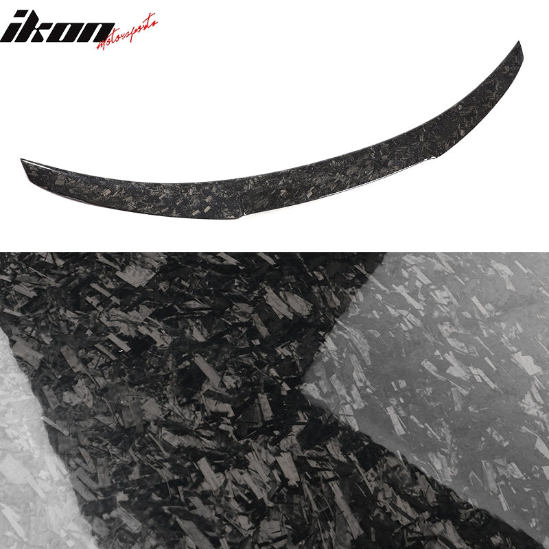 2012-2018 BMW F30 F80 M4 Style Forged Carbon Fiber Trunk Spoiler