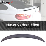2015-2020 BMW 4 Series Gran Coupe V Style Carbon Fiber Trunk Spoiler