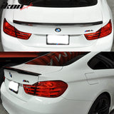 2015-2020 BMW M4 F82 4-Series P Style Carbon Fiber Trunk Spoiler