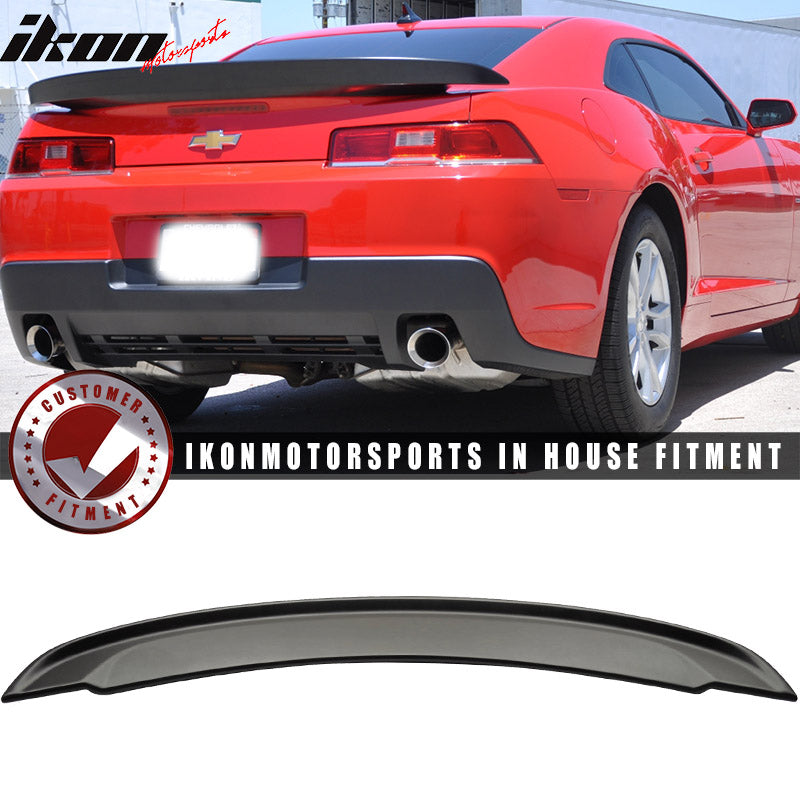 2014-2015 Chevrolet Camaro Painted Color ABS Flush Mount Trunk Spoiler