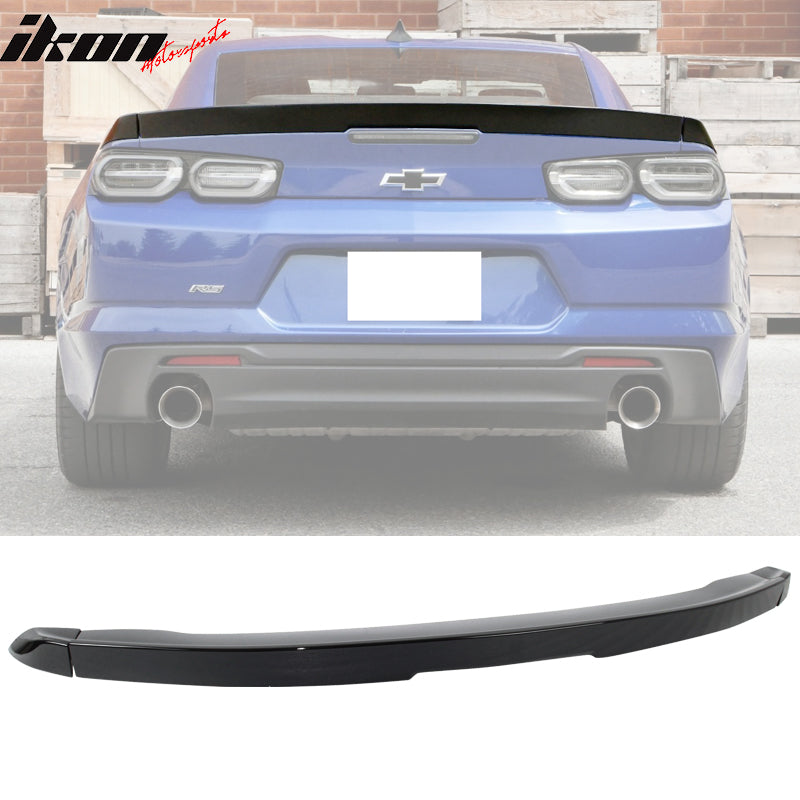 2016-2024 Chevy Camaro OE Style Painted #WA8555 Black Trunk Spoiler