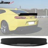 2016-2023 Chevy Camaro IKON DuckBill Unpainted Rear Spoiler Wing PP