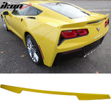 2014-2019 Chevrolet Corvette C7 Painted ABS Rear Trunk Spoiler Wing