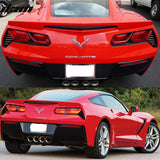 2014-2019 Chevrolet Corvette C7 Painted ABS Rear Trunk Spoiler Wing