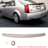 2003-2007 Cadillac CTS Sedan Painted Color ABS Rear Trunk Spoiler Wing