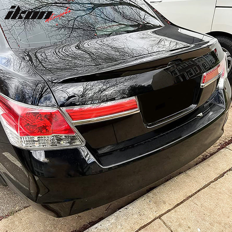 2008-2012 Honda Accord Sedan Painted ABS Rear Trunk Spoiler Wing