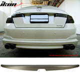 2008-2012 Honda Accord Sedan Painted ABS Rear Trunk Spoiler Wing