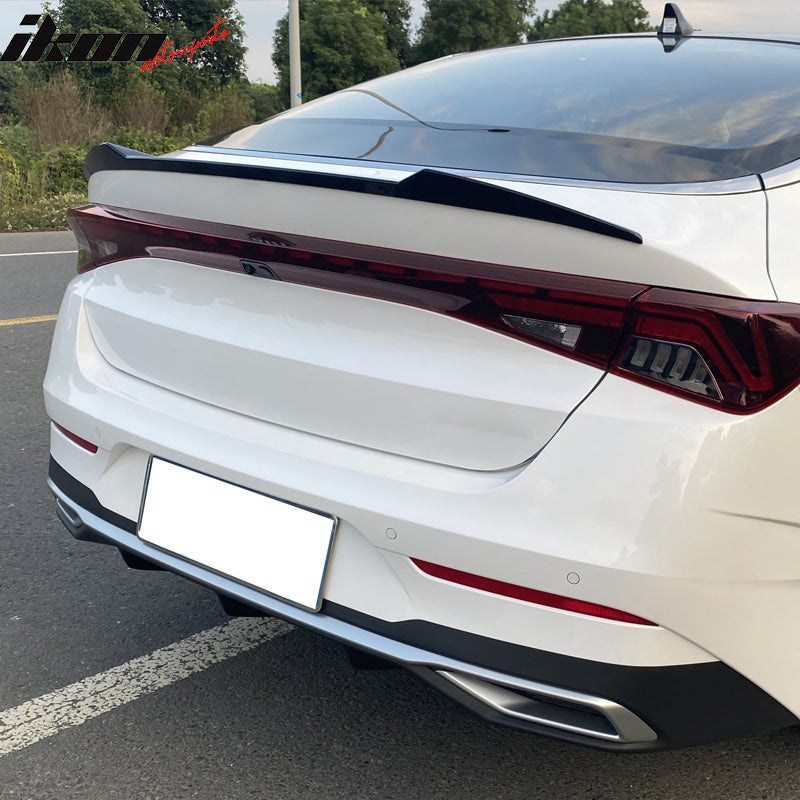 2021-2023 Kia K5 V Style Rear Trunk Spoiler Wing Lip ABS