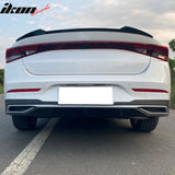 2021-2023 Kia K5 V Style Rear Trunk Spoiler Wing Lip ABS