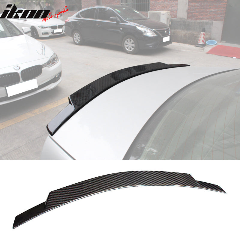 2008-2014 Benz W204 C-Class Coupe C74 Style Trunk Spoiler Carbon Fiber