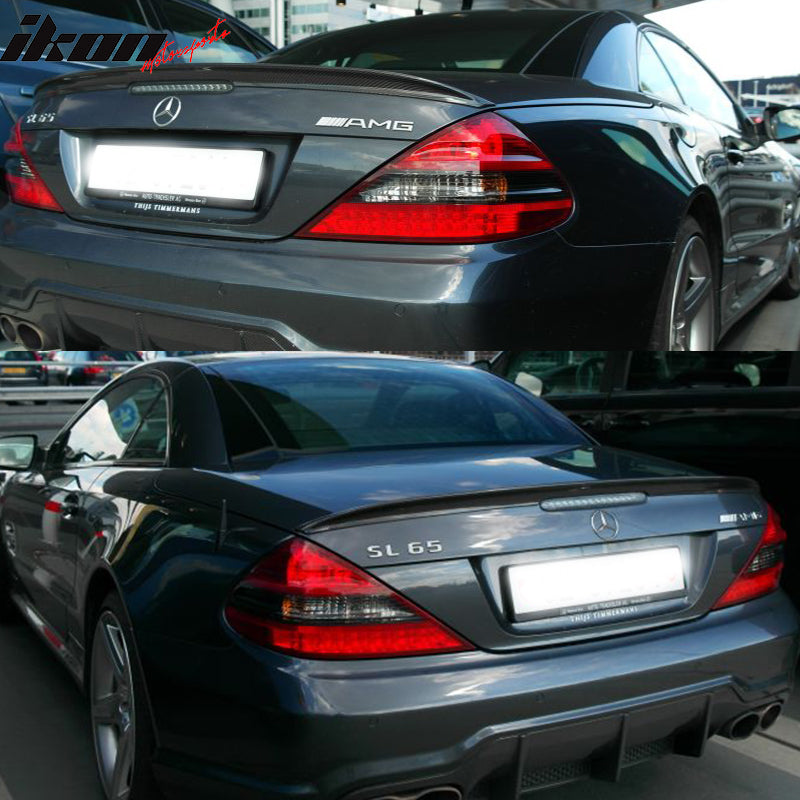 2003-2011 Mercedes Benz SL-Class R230 Rear Trunk Spoiler ABS