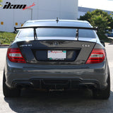 2008-2014 Benz W204 Black Series Style Unpainted Rear Spoiler Wing ABS