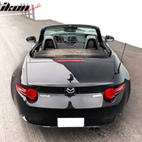 2016-2025 Mazda MX-5 Miata 4TH ND P Style Carbon Fiber Rear Spoiler Wi