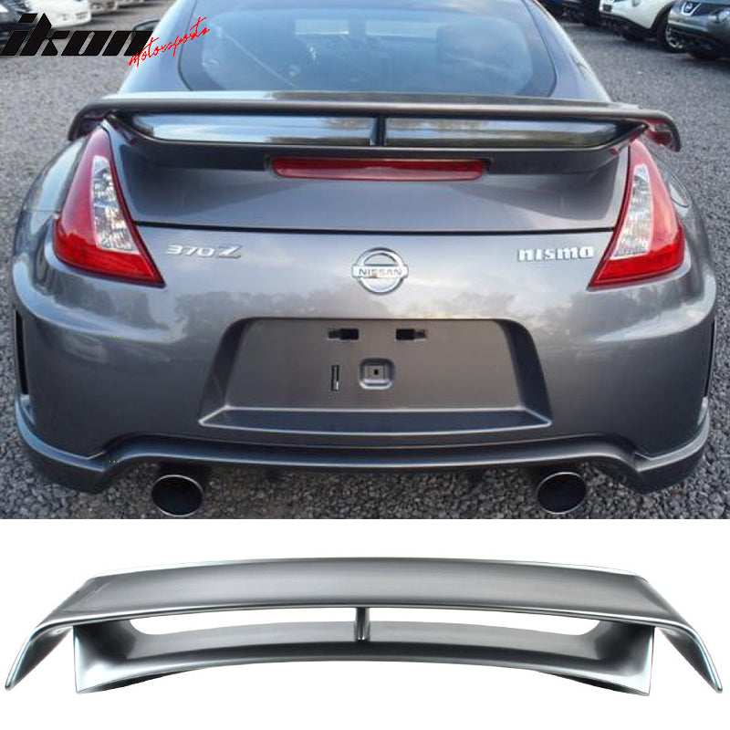 2009-2021 Nissan 370Z Coupe Rear Trunk Spoiler Ducktail Wing Lip ABS