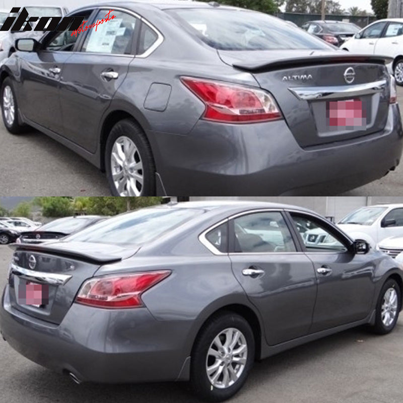 2013-2015 Nissan Altima Sedan Factory Style Painted Trunk Spoiler ABS