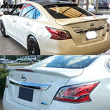 2013-2015 Nissan Altima Sedan Factory Style Painted Trunk Spoiler ABS