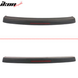 2012-2019 Nissan Versa 4 Door Matte Black Rear Spoiler Wing ABS