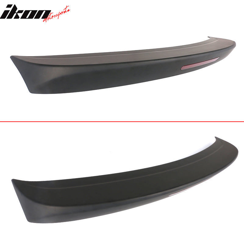 2012-2019 Nissan Versa 4 Door Matte Black Rear Spoiler Wing ABS