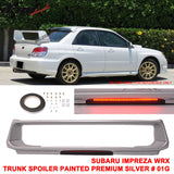 2002-2007 Subaru Impreza WRX Sti OE Trunk Spoiler w/ 3RD Brake Light