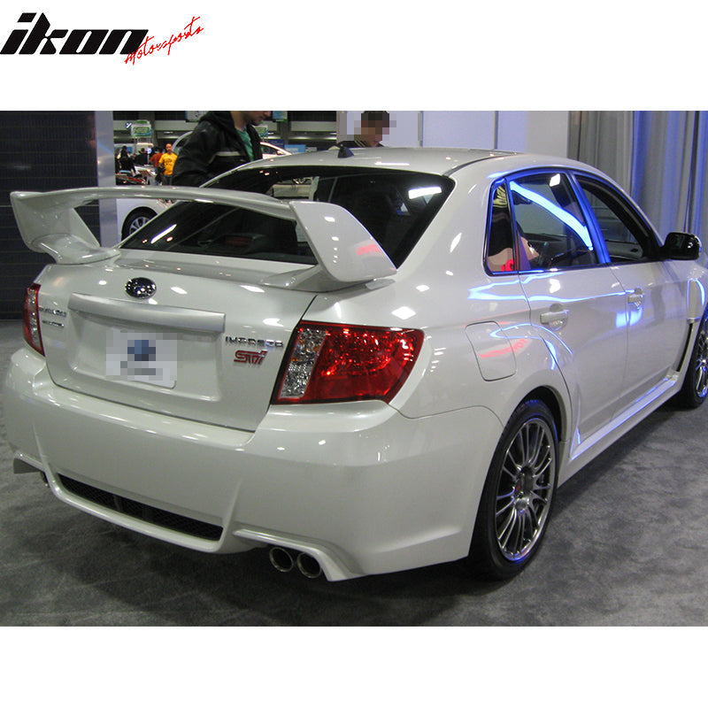 2008-2014 Subaru WRX 08-11 Impreza STI STI Style Trunk Spoiler ABS
