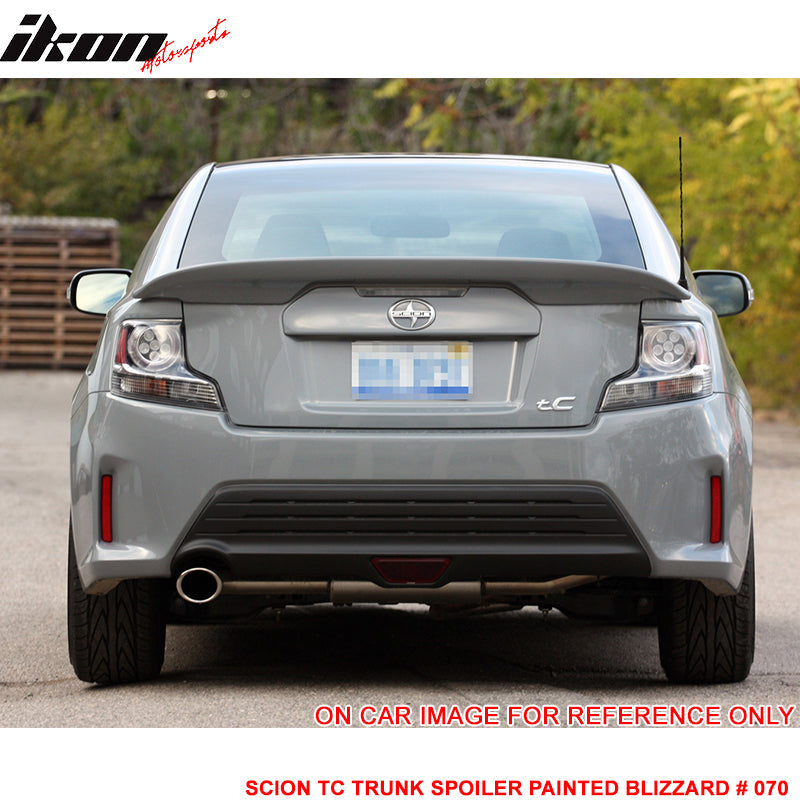 2011-2016 Scion tC Painted Color ABS Rear Spoiler Wing