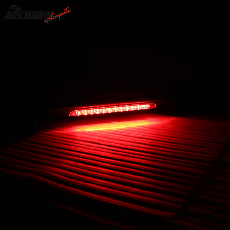 2009-2011 Corolla S LE XLE Black Rear Spoiler Wing LED Brake Lamp ABS