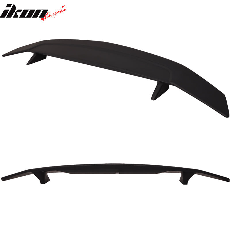 1999-2005 Mazda Miata Matte Black IKON Type A Rear Trunk Spoiler ABS