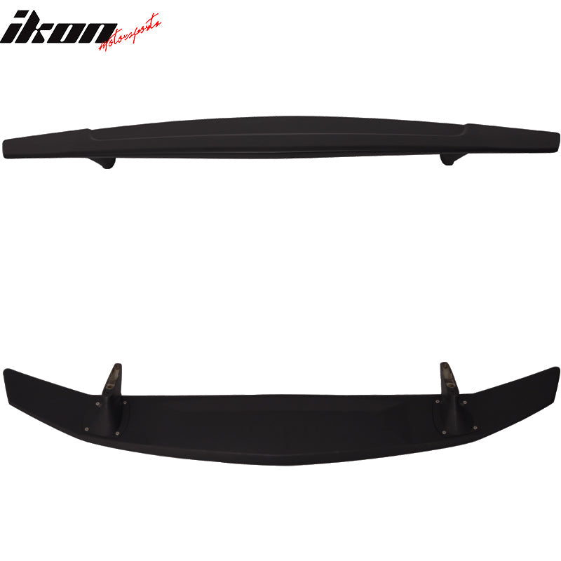 1999-2005 Mazda Miata Matte Black IKON Type A Rear Trunk Spoiler ABS
