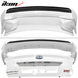 2015-2021 Subaru WRX STI Matte Black Top Gurney Flap Trunk Spoiler FRP