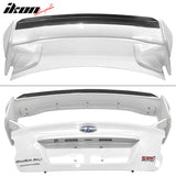 2015-2021 Subaru WRX STi Top Gurney Flap Trunk Spoiler Transparent