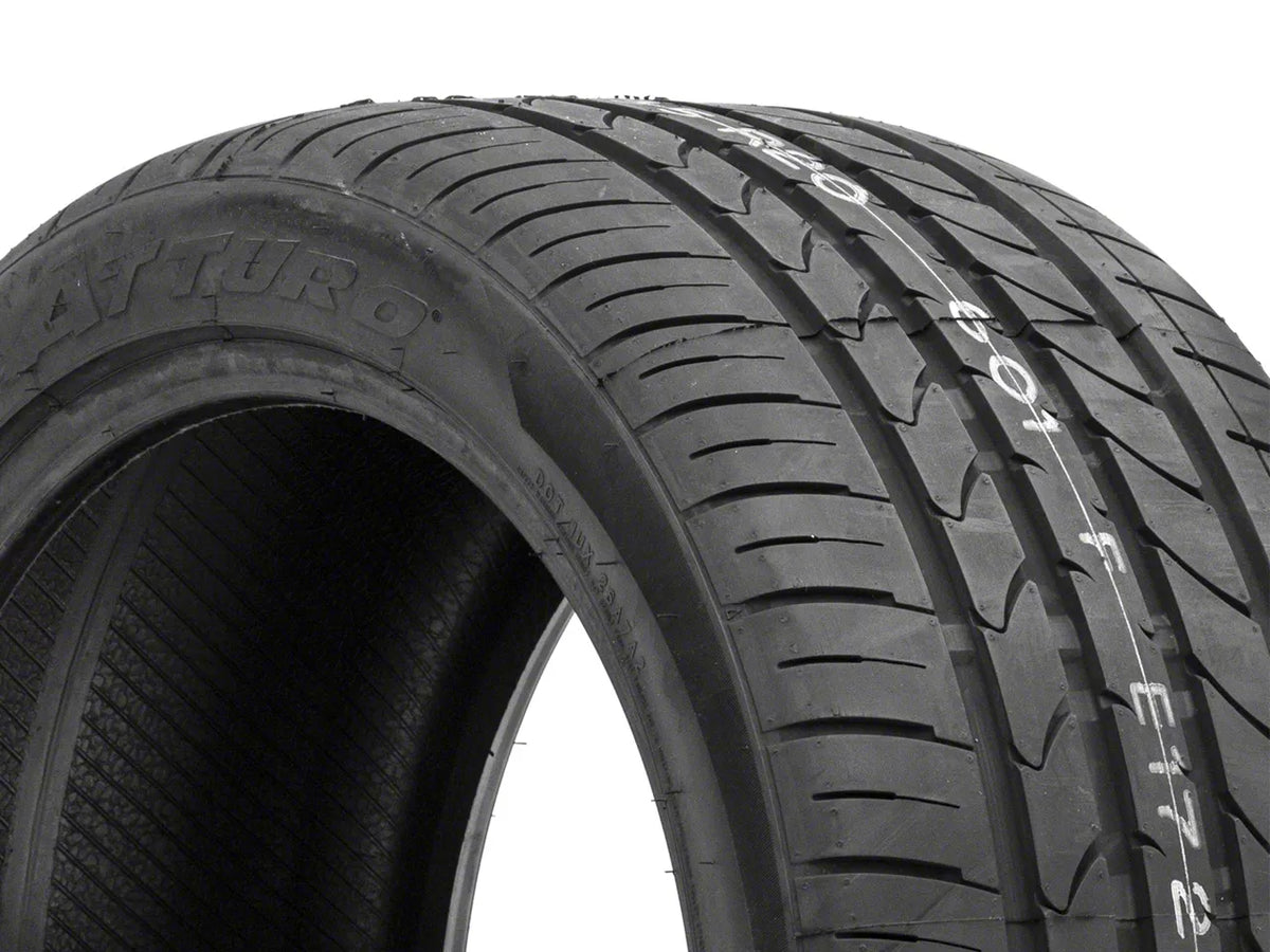 Mmd Axim Gloss Black Wheel; Rear Only; 20x10; 45mm Offset (10-14 Mustang)