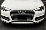 2017-2018 AUDI B9 A4 Sport  S4 MD Style Carbon Fiber front bumper air vents trim