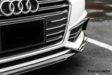 2017-2018 AUDI B9 A4 Sport  S4 MD Style Carbon Fiber Front Lip