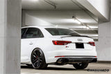 2017-2018 AUDI B9 A4 Sport  S4 MD Style Carbon Fiber Trunk Spoiler