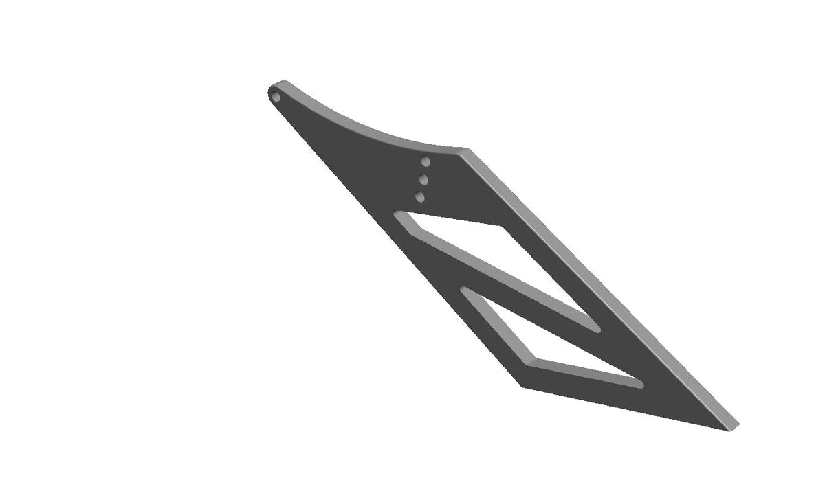 Audi R8 (2006-2012) Wing Uprights for APR GTC-500 Wing (PAIR)