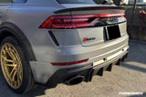 2020-2023 Audi RSQ8 AD Style Dry Carbon Fiber Rear Diffuser Lip