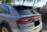 2019-2023 Audi Q8  SQ8  RSQ8 AD Style Dry Carbon Fiber Trunk Spoiler
