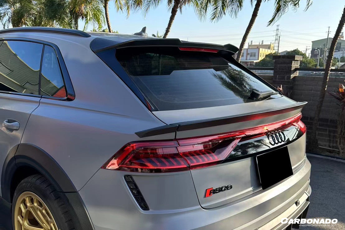 2020-2023 Audi RSQ8 AD Style Dry Carbon Fiber Roof Spoiler