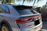 2019-2023 Audi Q8  SQ8  RSQ8 AD Style Dry Carbon Fiber Trunk Spoiler