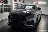 2019-2023 Audi Q8  SQ8  RSQ8 AD Style Dry Carbon Fiber Hood