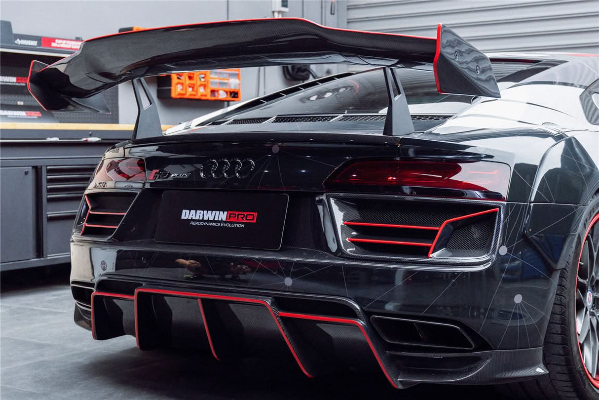 2016-2025 Audi R8 GEN2 V10 PLUS Coupe ONLY IMPII Carbon Fiber Trunk Wing with  Base