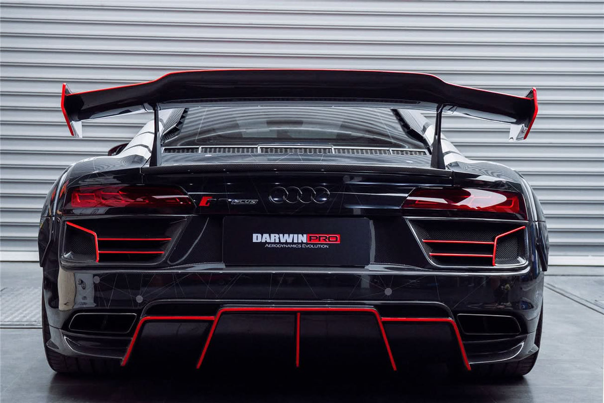 2016-2018 Audi R8 Coupe & Spyder IMPII Part Carbon Fiber Rear Bumper