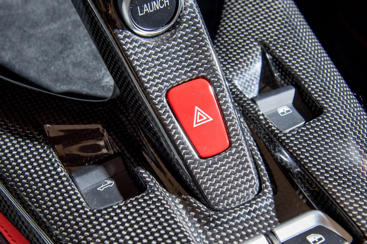 2017-2026 Ferrari 812 Superfast GTS OE Style Dry Carbon Fiber Bridge Control