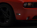 Raxiom Axial Series Side Marker Lamps; Smoked (08-14 Challenger)