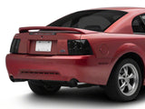 Raxiom Axial Series Altezza Style Tail Lights; Black Housing; Lightly Smoked Lens (99-04 Mustang, Excluding 99-01 Cobra)