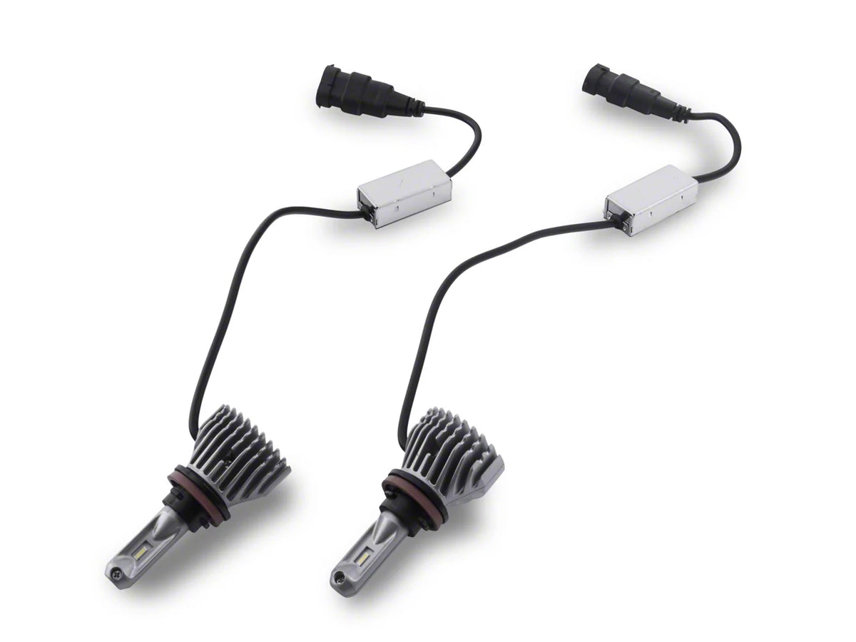Raxiom Axial Series 6000k Led Fog Light Bulbs; H11 (05-14 Mustang V6; 10-14 Mustang Gt/Cs)