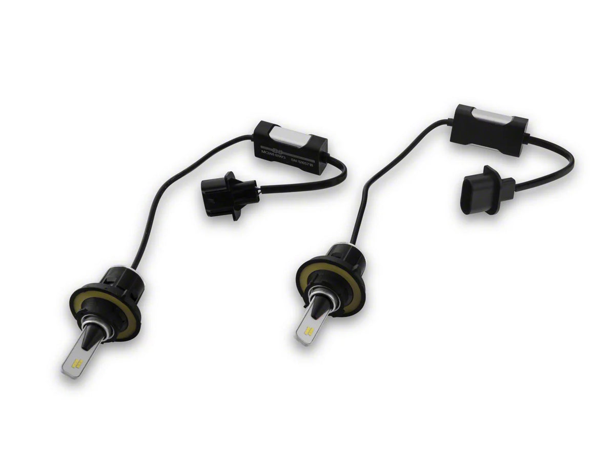 Raxiom Axial Series 6000k Led Headlight Bulbs; H13 (05-12 Mustang)
